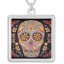 Day of the Dead Necklace