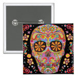 Day of the Dead Pin Button