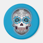Day Of The Dead Sugar Skull Fridge Magnets