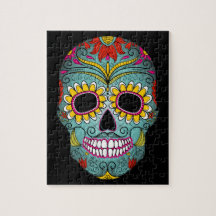 Day of the Dead Sugar Skull Puzzle