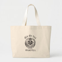 day of the dead tote bag