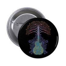Day of the Guitree Pinback Button
