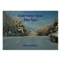 Day Spa business Cards!