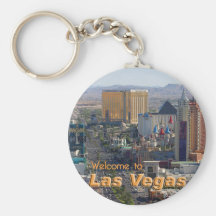 Daylight on the Las Vegas Strip Keychains