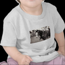 Days Gone By - Clydesdale Horse t-shirts