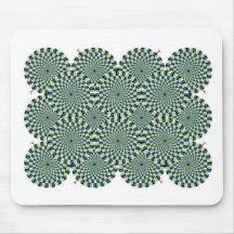 Dazzling Circles Mousepad