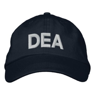 DEA EMBROIDERED BASEBALL CAP DEA EMBROIDERED BASEBALL CAP