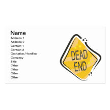 Dead End Business Cards