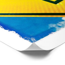 Dead End Custom Photography Vibrant Poster