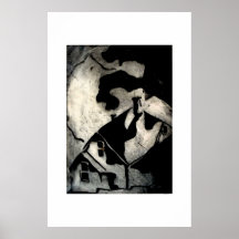 Dead Houses Print