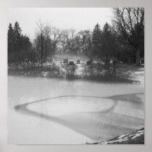 Dead in the Mist Print