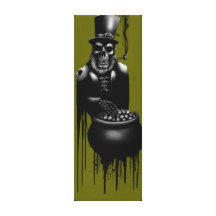Dead Leprechaun Stretched Canvas Prints