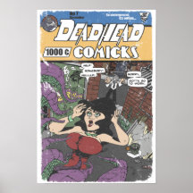 Deadhead issue 7 poster.