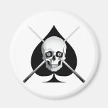 Deadly Billiards Ace Fridge Magnet