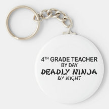 Deadly Ninja by Night - 4th Grade Key Chains