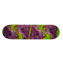 deamon zebraz skate deck