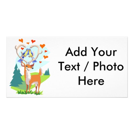 Dear / Deer Love Photo Greeting Card
