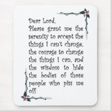 Dear Lord mousepad