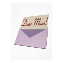 Dear Mum Custom Announcements
