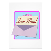 Dear Mum Personalized Announcements
