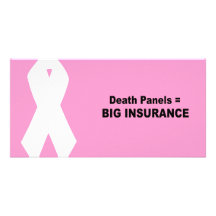 Death Panels are Big Insurance Photo Card