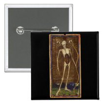 Death Tarot Card Pin