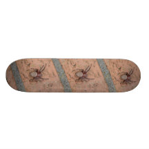 Deathly spider skateboard