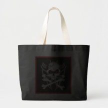 Death's Skull and Crossbones Bag