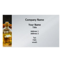 Decanter of Oil Business Card