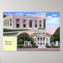 Decatur Georgia Courthouse Posters