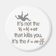 deceleration fridge magnet