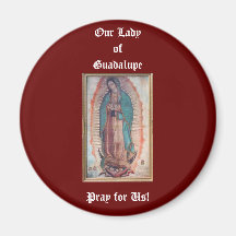 December 12   Our Lady of Guadalupe Fridge Magnet