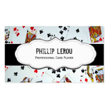 Deck of Playing Cards Business Cards