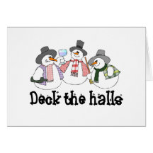 Deck the Halls Cards