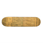 Declaration of Independence Custom Skateboard