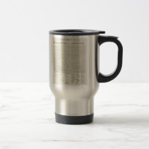 Declaration of Independence Document Coffee Mugs