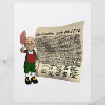 Declaration Of Independence Full Color Flyer