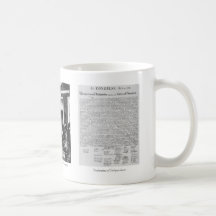 "Declaration of Independence" mug
