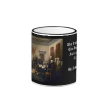 Declaration of Independence Presented To Congress Coffee Mug