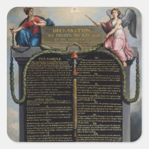 Declaration of the Rights of Man and Citizen Sticker