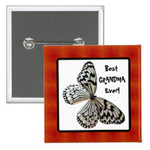 Deco Butterfly Buttons