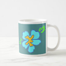Deco flower mug