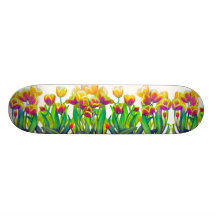 Deco Tulip Garden Skateboard
