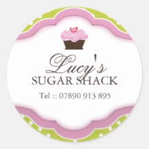 Decorative Bakery Stickers