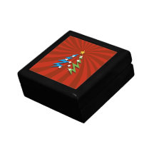 Decorative Christmas Tree - Gift Box