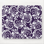 decorative floral background mouse pads