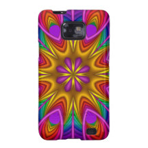 Decorative kaleidoscope Samsung galaxy case