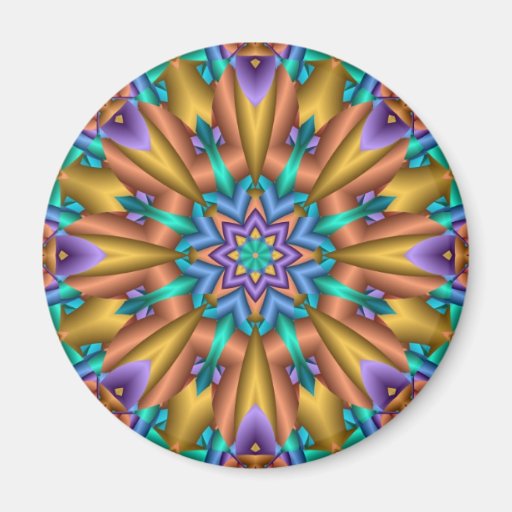 Decorative mandala Magnet Sunshine