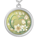 Decorative plants and flowers  Necklace