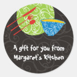 Decorative plate bowl utensils from my kitchen ... sticker